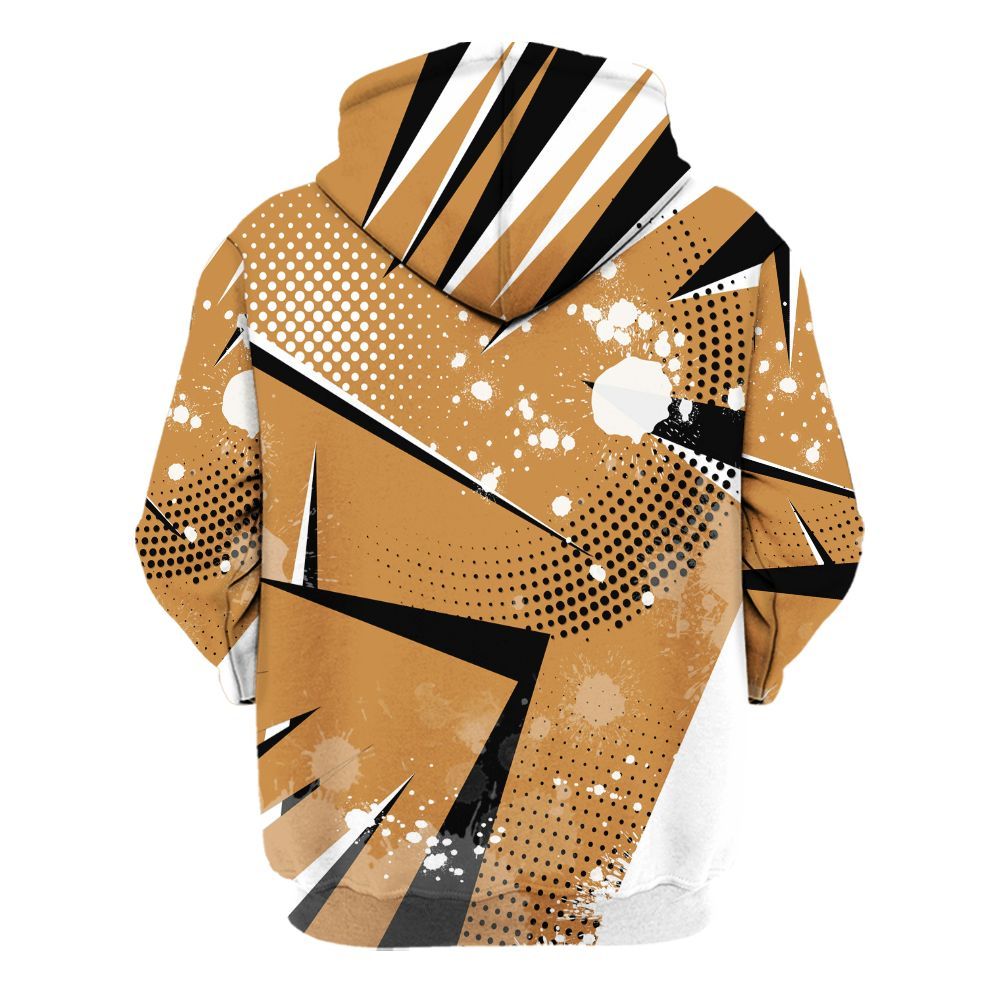 Hoodie To Match Dunk Low Nature Wheat Suede - Poly Trust No One Dripping All Over Print