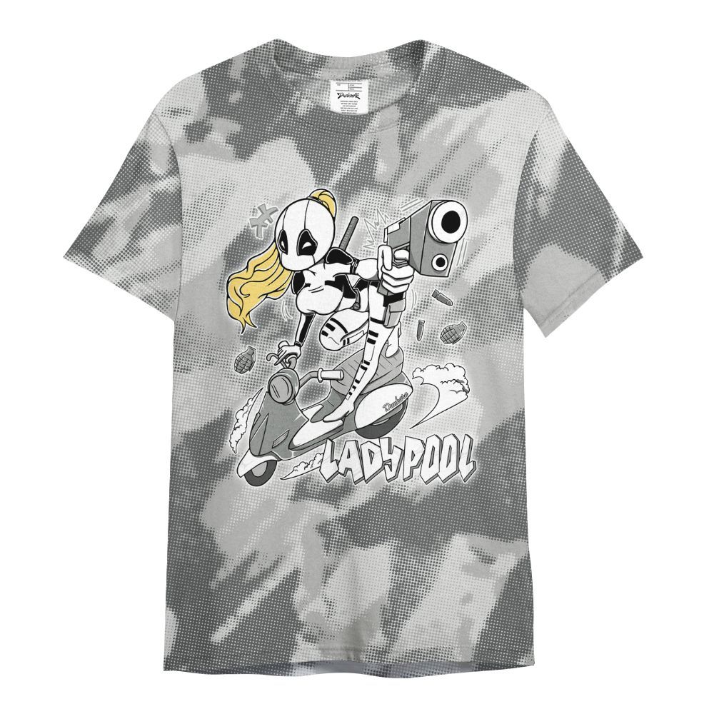 Shirt To Match Retro Wet Cement 4s - Lady Pool Cartoon Abstract Halftone All Over Print