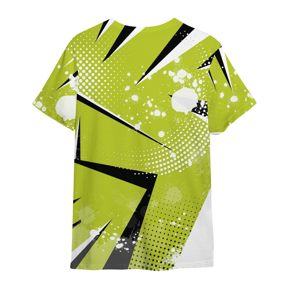 Shirt To Match Bright Cactus 13s - Poly Trust No One Dripping All Over Print