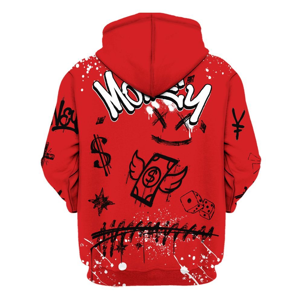 Hoodie To Match Low Bred 11s - Everybody Paid In Full Crayon All Over Print