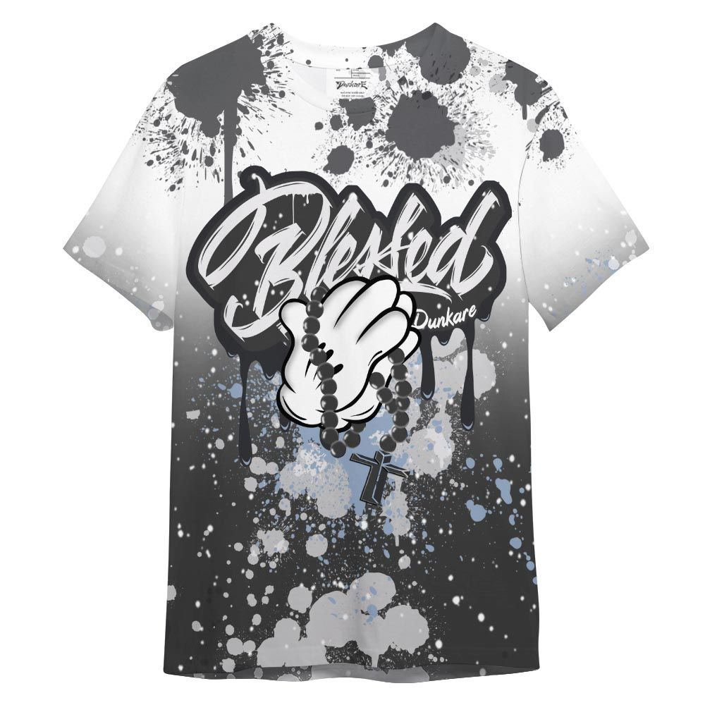 Shirt To Match Shirt Streetwear God Blessed Ink Drip, Reverse Oreo 6s T-- To Match Sneaker Reverse Oreo 6s Graphic Tee NCT