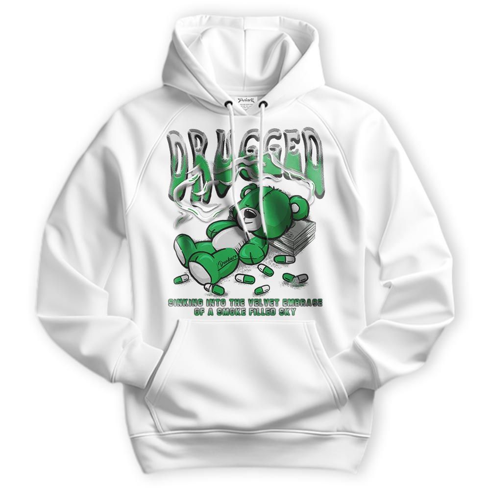 Sweatshirt To Match Hoodie Drugged, Lucky Green 5s Hoodie, To Match Sneaker Lucky Green 5s, Hoodie NCMD