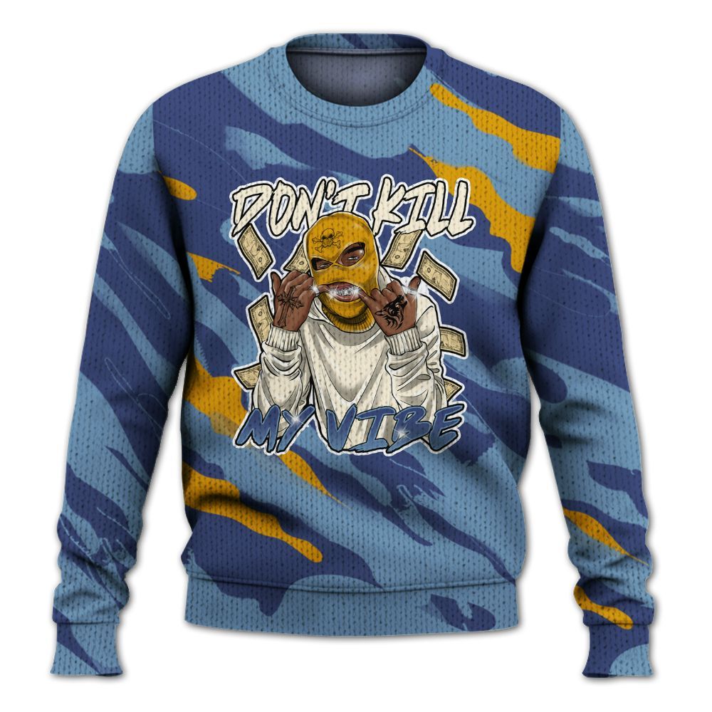 Knitted Sweater To Match High OG First In Flight 1s - Vibe.Unique Colored