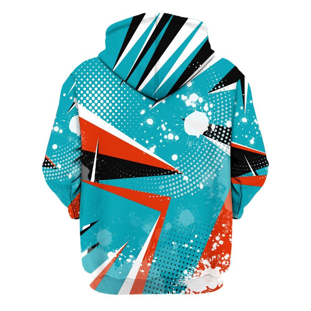 Hoodie To Match Dunk Low KD 17 N7 - Poly Trust No One Dripping All Over Print