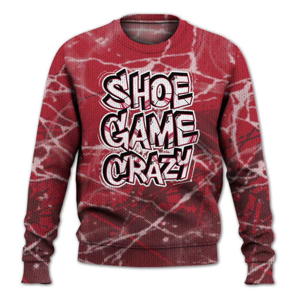Knitted Sweater To Match Black Toe 14s - Shoe Game Crazy Graphic