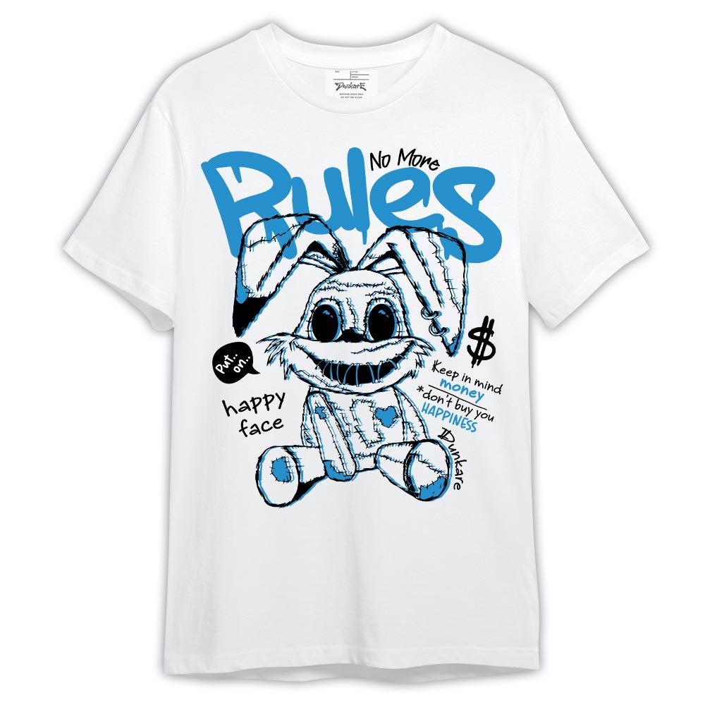 Shirt To Match Shirt No More Rules, Powder Blue 9s T-- To Match Sneaker Powder Blue 9s Graphic Tee 1504 LTRP