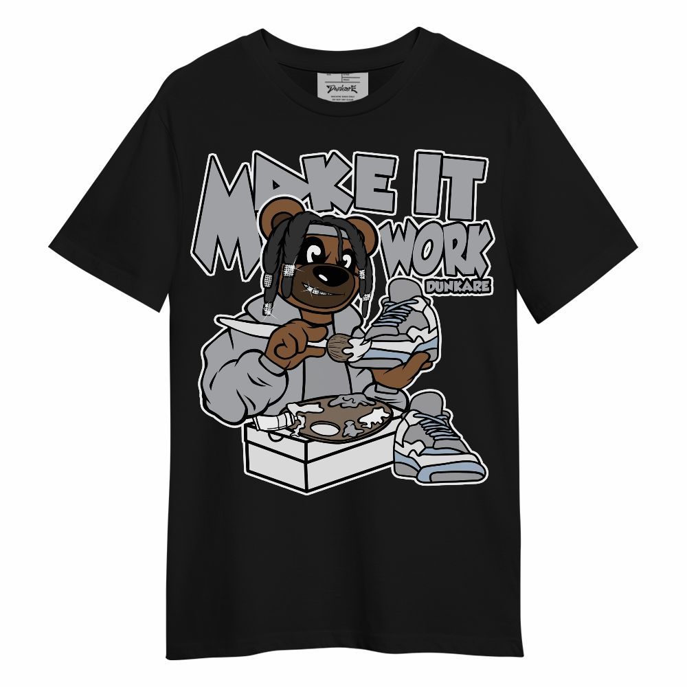 Shirt To Match Low OG Wolf Grey 1s - Pull It Off Bear Unisex Shirt