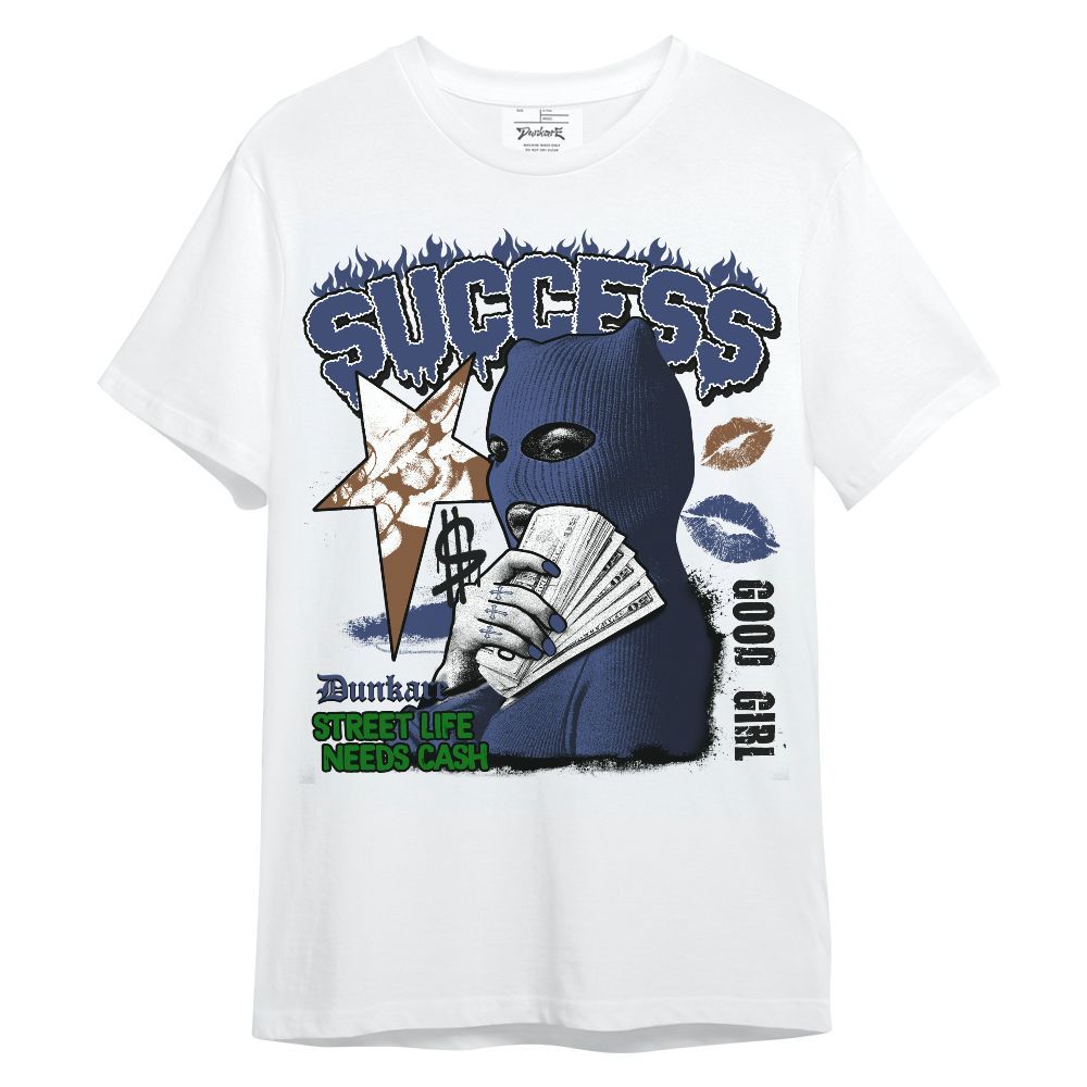 Shirt To Match Midnight Navy 13s - Success Money Good Girl Unisex Shirt