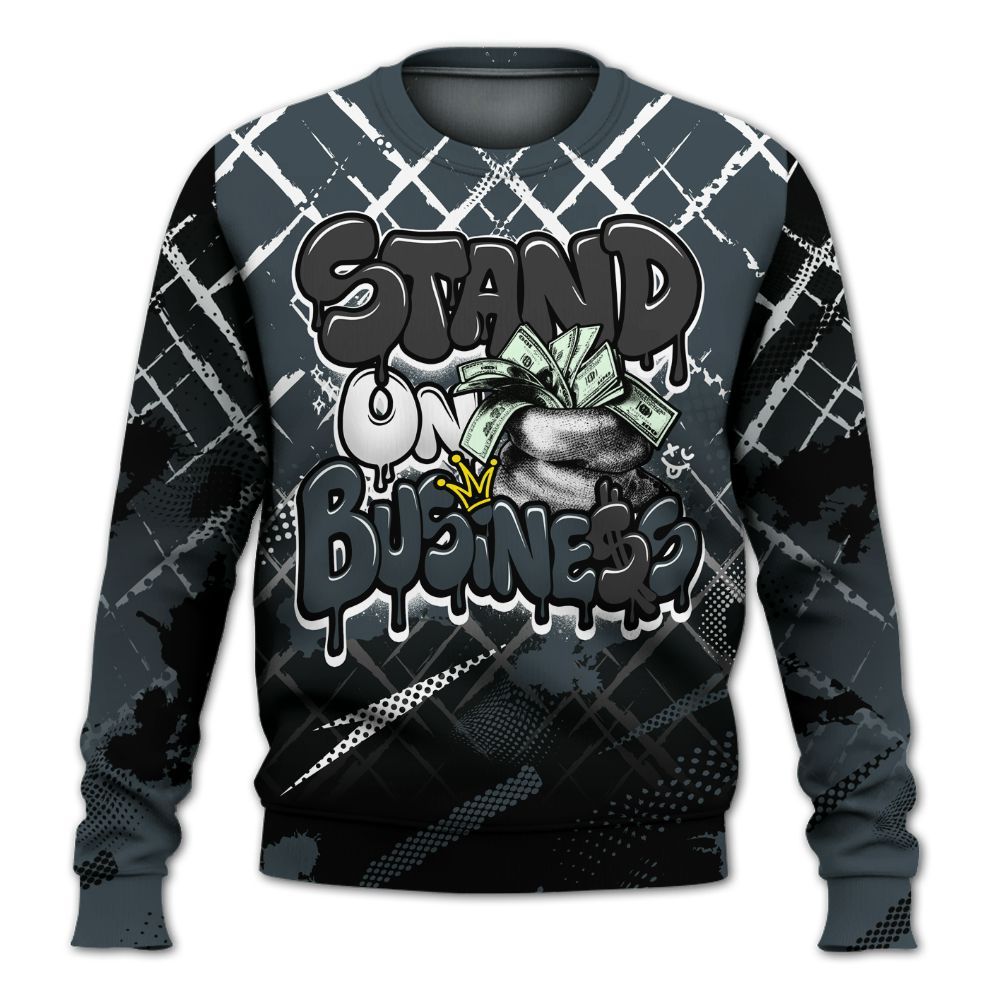 Sweatshirt To Match Air Max Sunder Gore Tex Black - Halftone Stand Business Dripping All Over Print