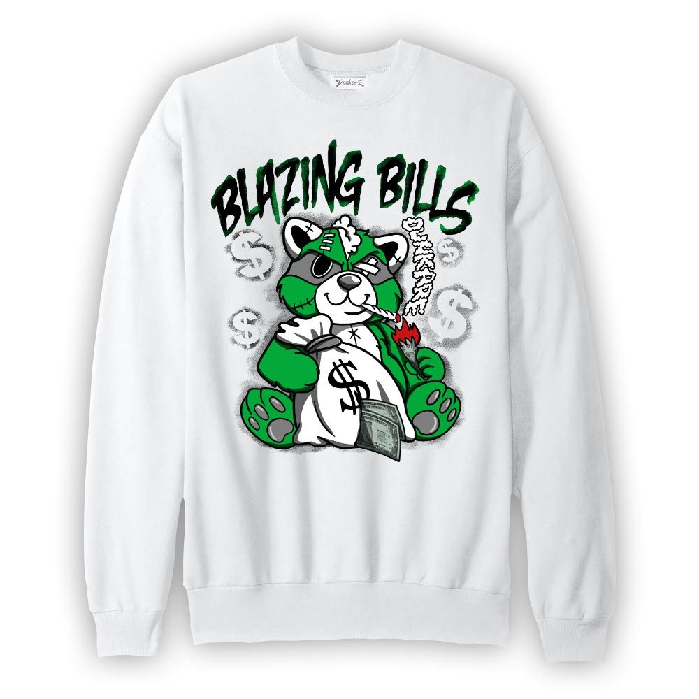 Sweatshirt To match Sweatshirt Blazing Bills Raccoon, Lucky Green 5s Sweatshirt To Match Sneaker 1704 DNY