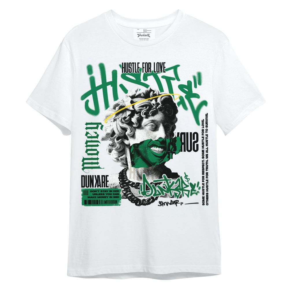 Shirt To Match Lucky Green 2s - Hustles Streetwear Unisex Shirt