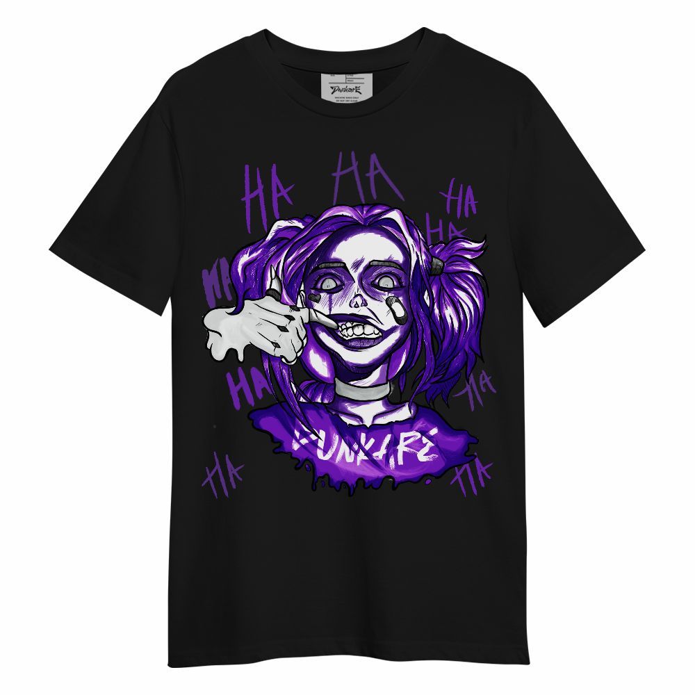 Shirt To Match Retro Dark Iris 3s - Bad Girl HAHA Unisex Shirt