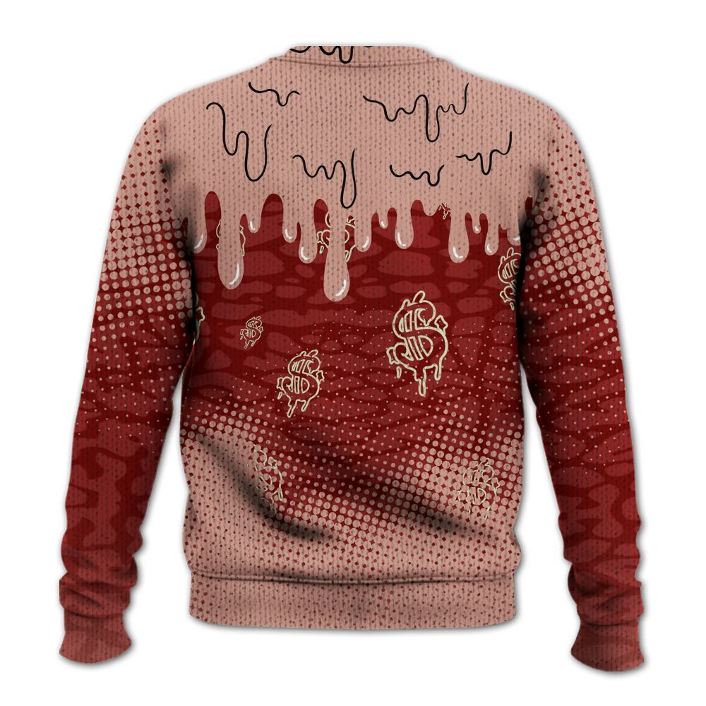 Knitted Sweater To Match Valentines Day 3s - Loot Bear Unique Drip