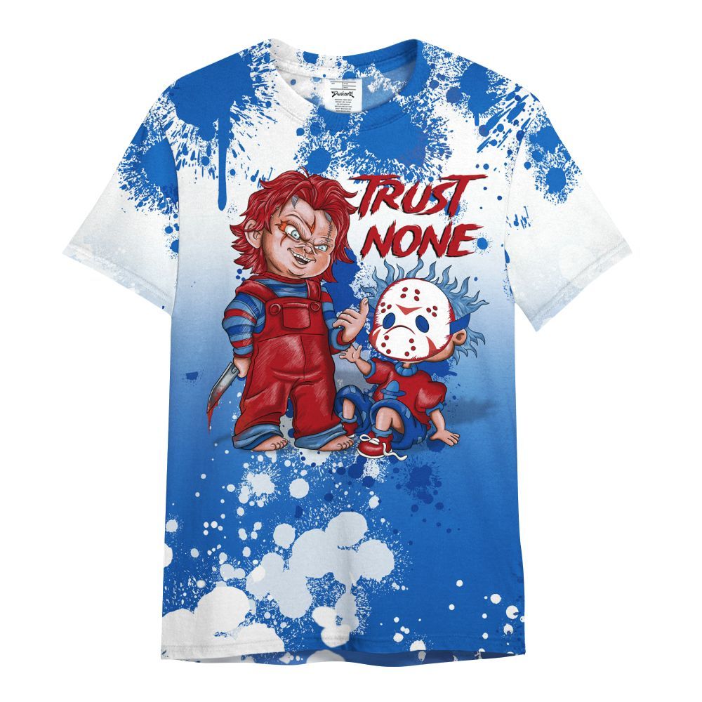Shirt To Match Kobe 6 Game Royal - Trust No One Scary All Over Print