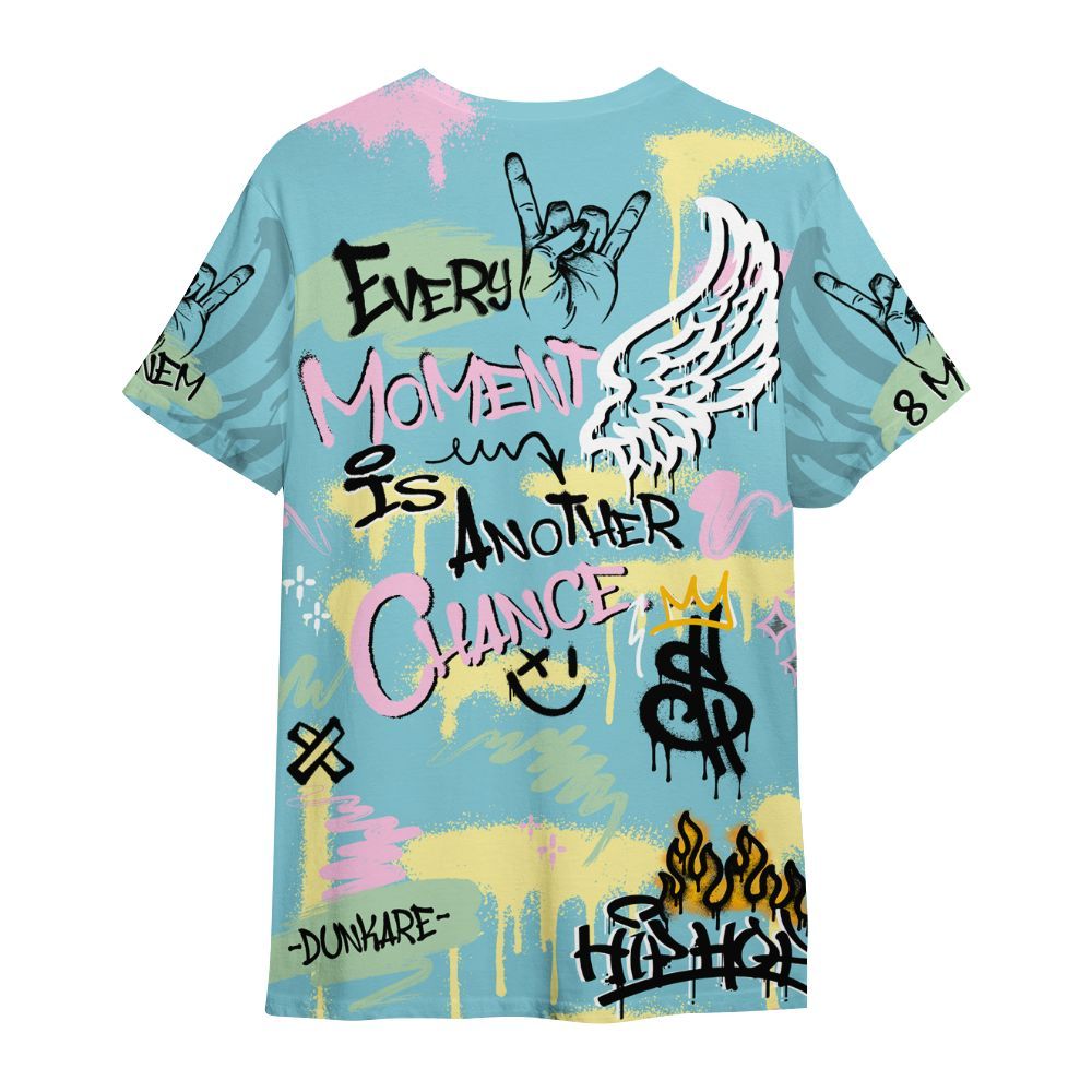 Shirt To Match SB Dunk Low Visty - 8Mile Movie Graffiti All Over Print