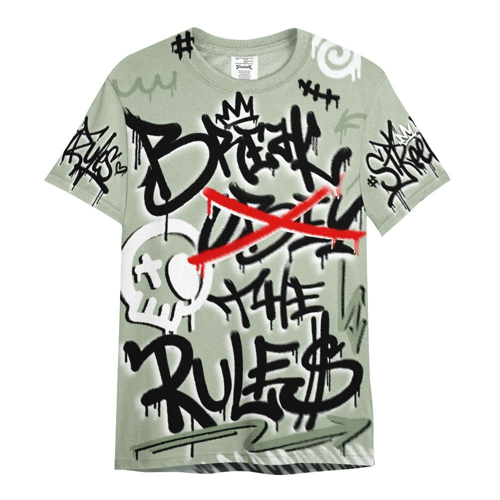 Shirt To Match Seafoam Sail 4s - Break Rules Streetwear All Over Print