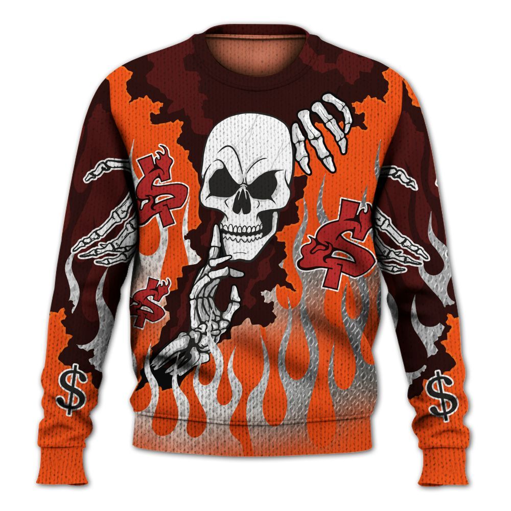 Sweater To Match Kobe 6 Protro Total Orange - Ones Move In Silence Graphic Trapped Graphic