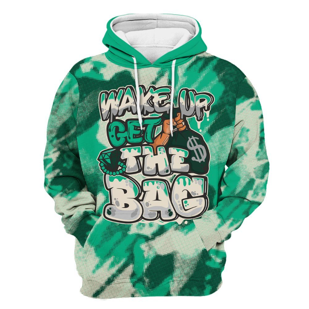 Hoodie To Match Oxidized Green 4s - Get More Bags Abstract All Over Print