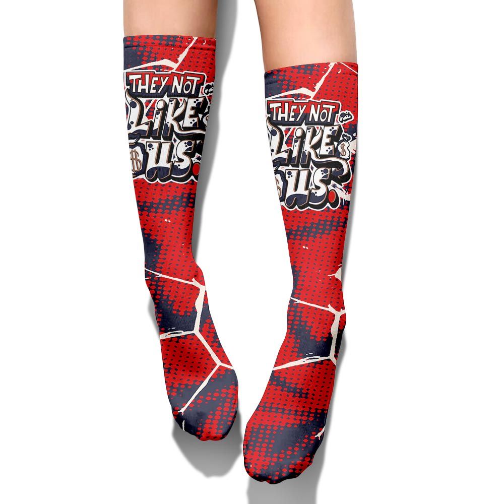 Sock To Match Low OG Howard University 1s - Dislike Us Graphic Crack