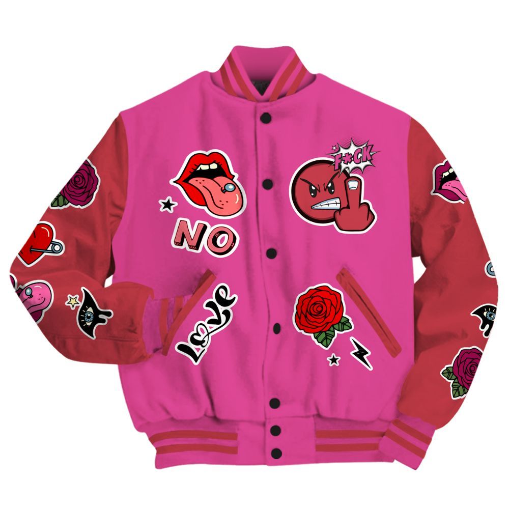 Varsity Jacket To Match KD 4 Aunt Pearl - FK Around Find Out All Over Print