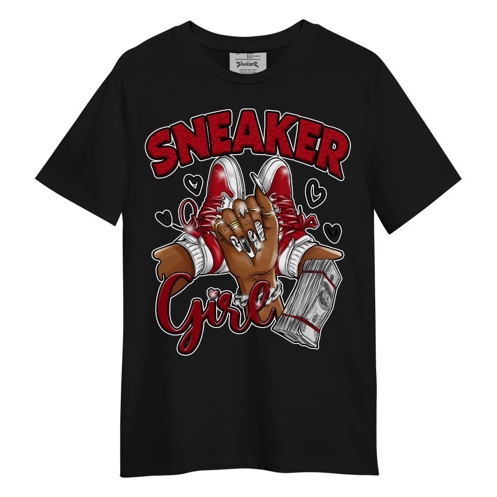 Shirt To Match Bred Velvet 11s - Sneakerz Girlz Unisex Shirt