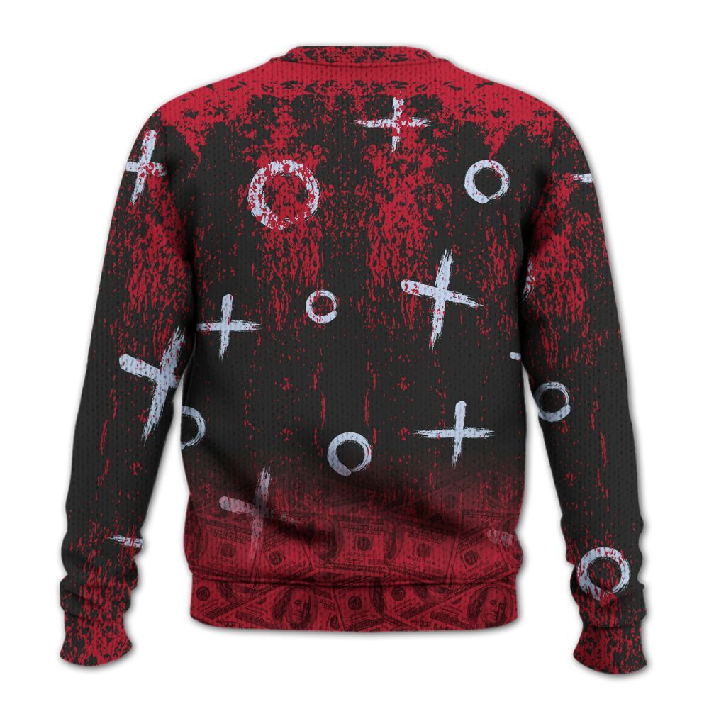 Knitted Sweater To Match Toro Bravo 6s - Selfmade Unique Drip