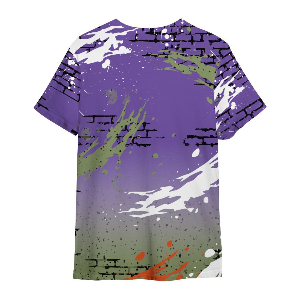 Shirt To Match Canyon Purple 4s - Values Of Loyalty Drip All Over Print