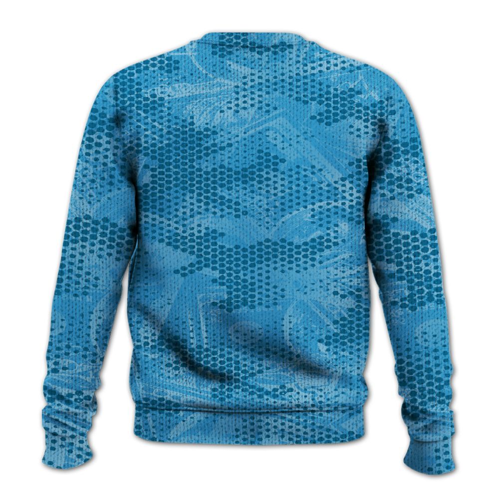 Knitted Sweater To Match Powder Blue 9s - From Rags To Riches