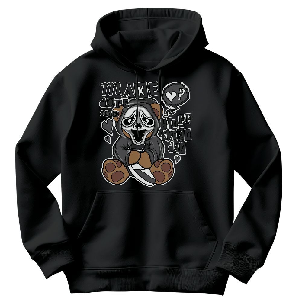 Sweatshirt To Match White Thunder 4s - Make Dopes Bear Graphic