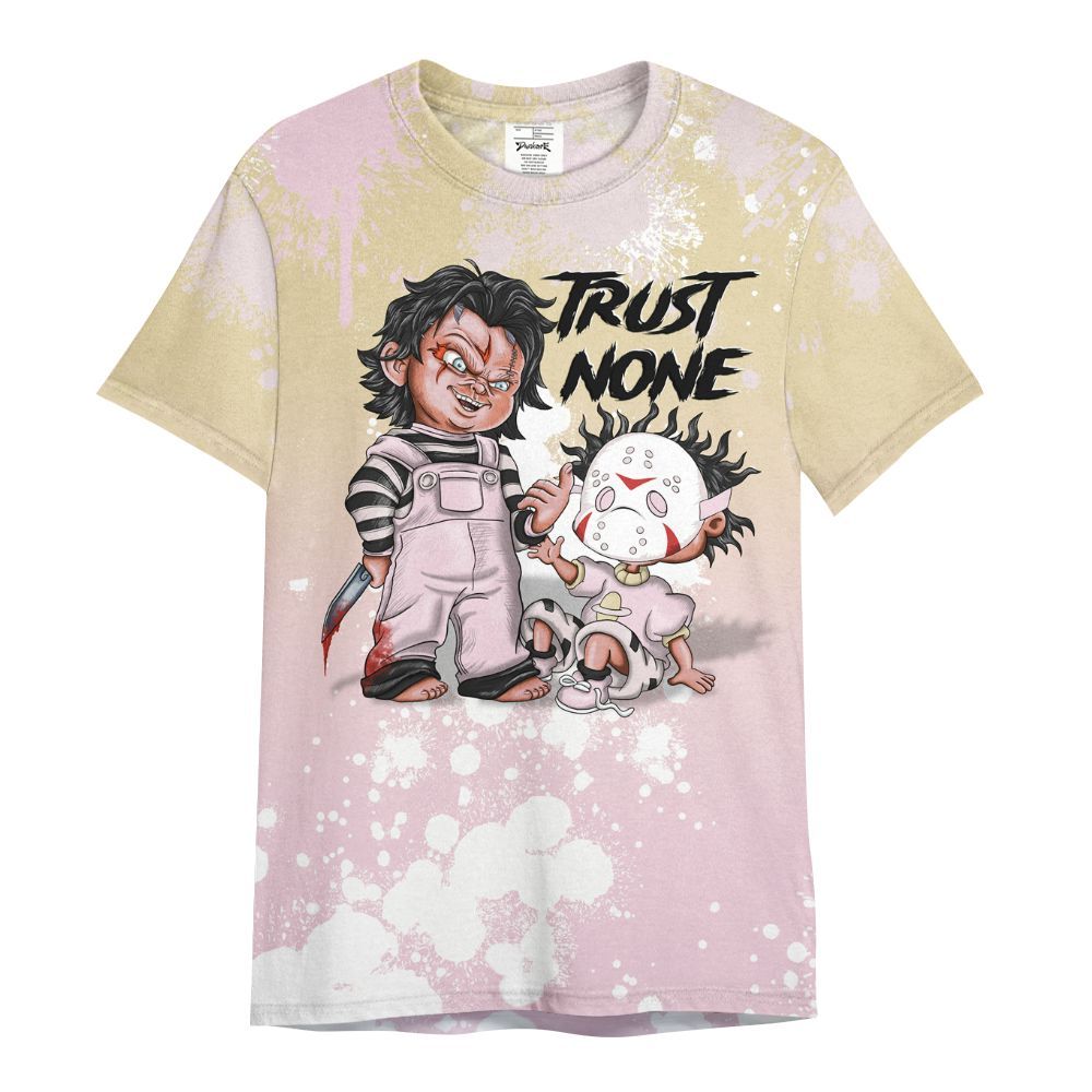 Shirt To Match Denim Iced Carmine 4s - Trust No One Scary All Over Print