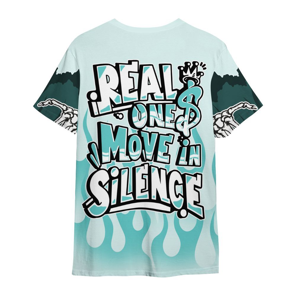 Shirt To Match KD 4 Easter Mint Candy - Ones Move In Silence All Over Print