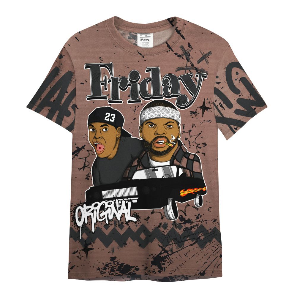 Shirt To Match KD 4 Christmas - Friday Sneaker Crayon All Over Print