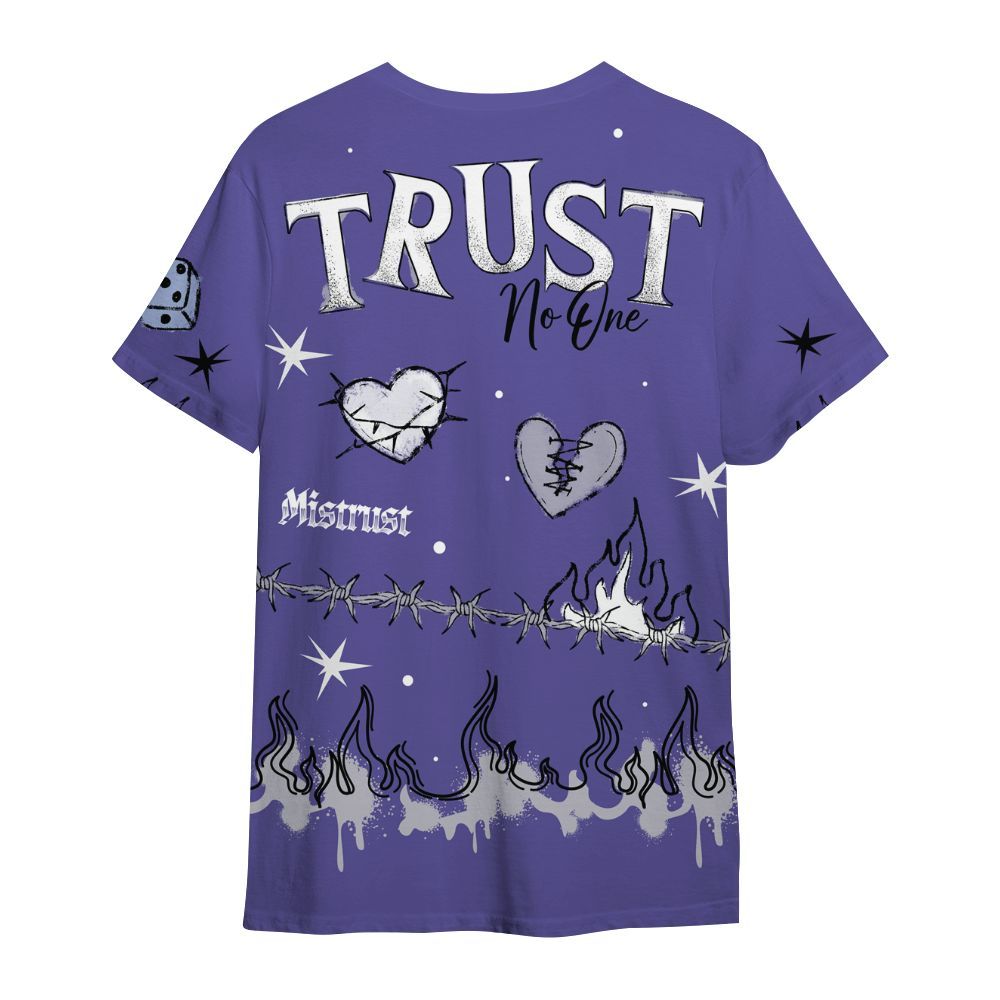 Shirt To Match Lakeshow 4s - Trust No One Snake-Bite Doodle Crayon All Over Print