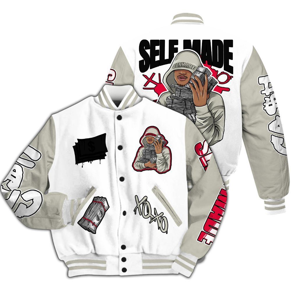 Varsity Jacket To Match Type 39s SOL - Selfmade Unique All Over Print