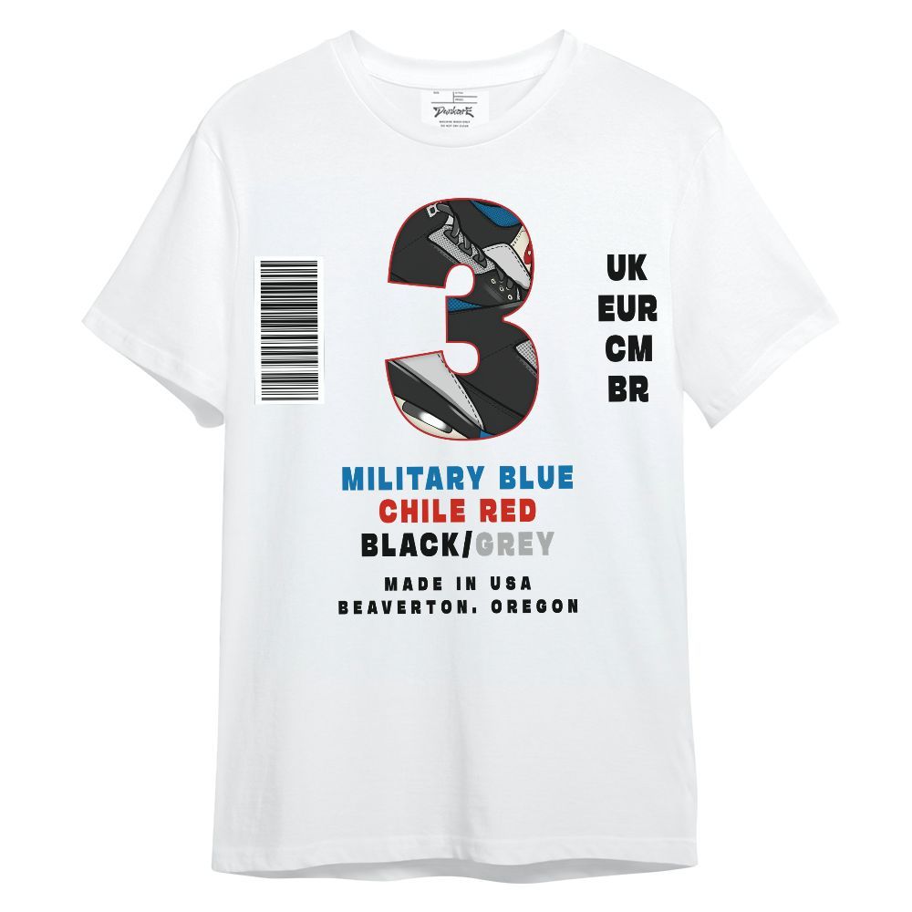 Shirt To Match Rare Air 3s - Sneaker Label Number 3 Graphic