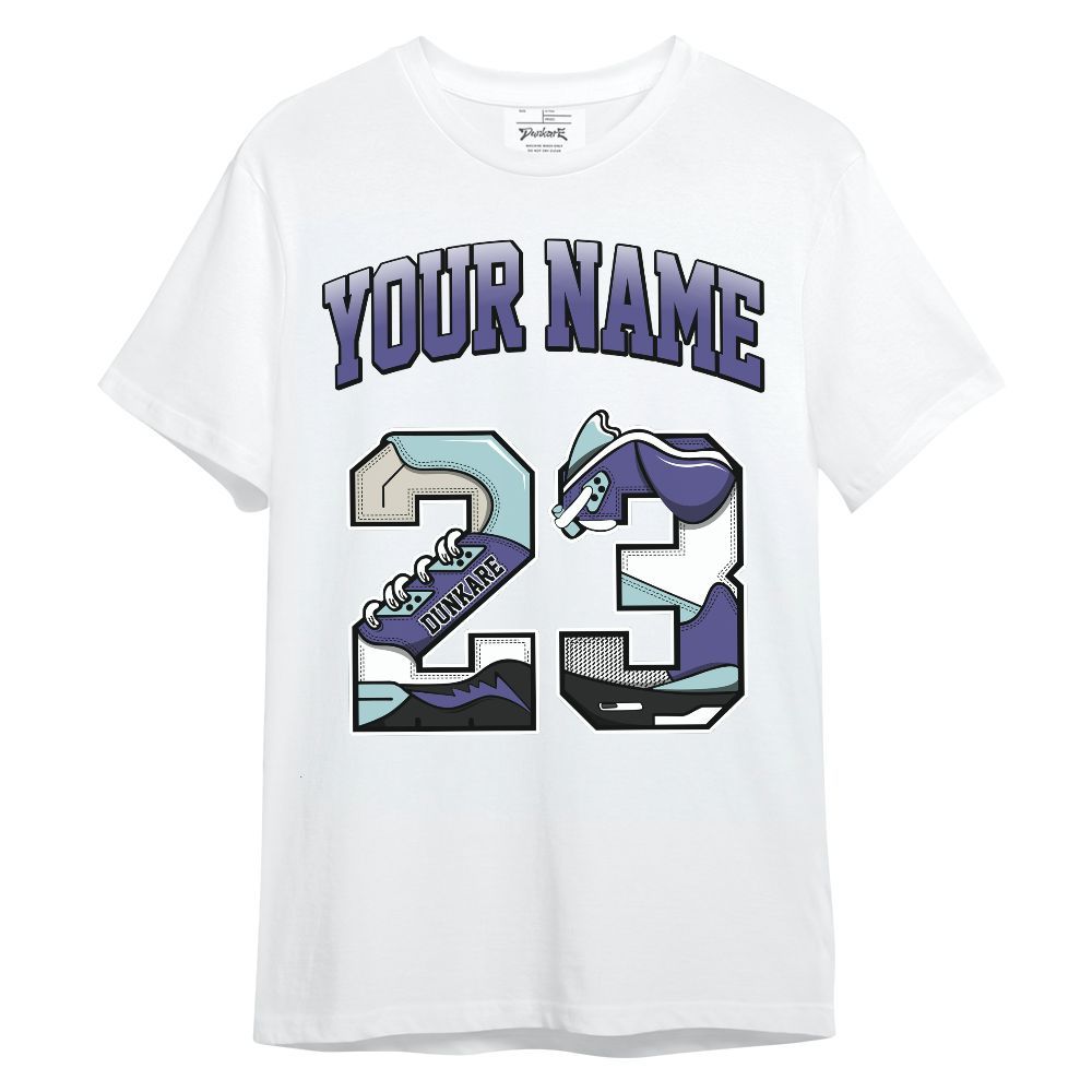 Shirt To Match Air Ship PE Hornets Shirt, Custom Name Number 23 5s Unisex Shirt