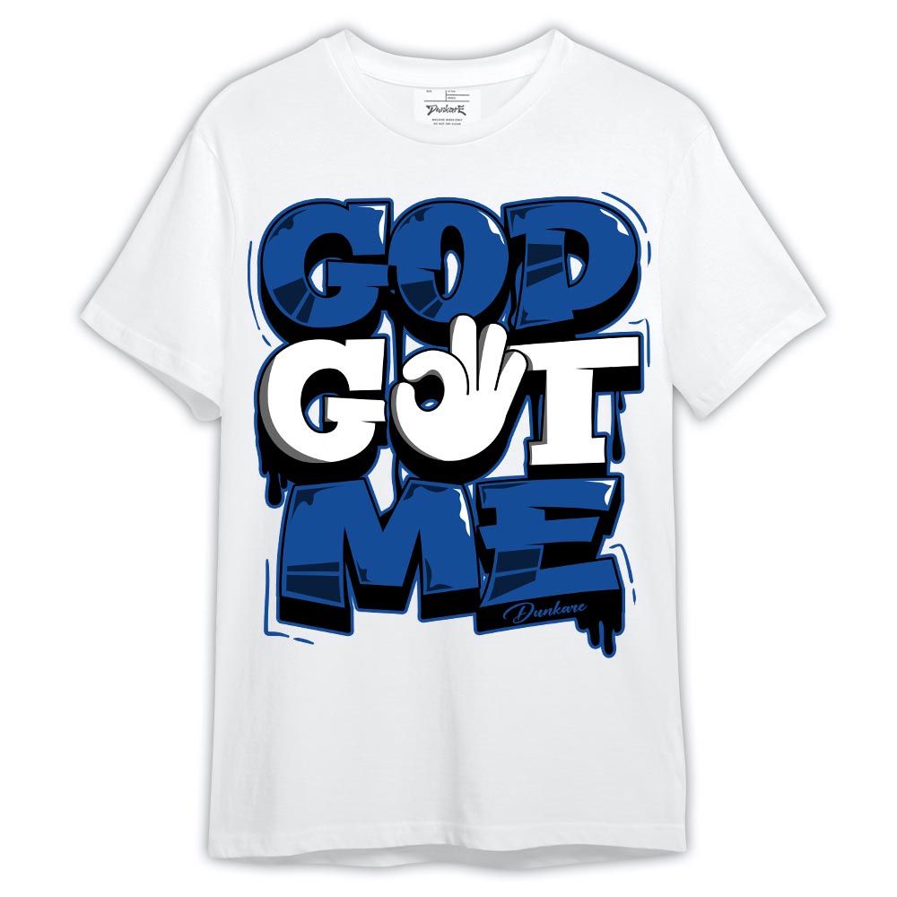 Shirt To Match Low Space Royal 11s - God And Me Shirt Outfit
