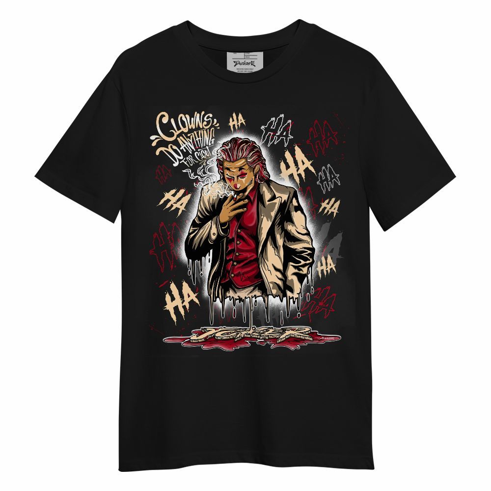 Shirt To Match Retro Pizza GS 4s - Clowns Do Anything Haha Graphic