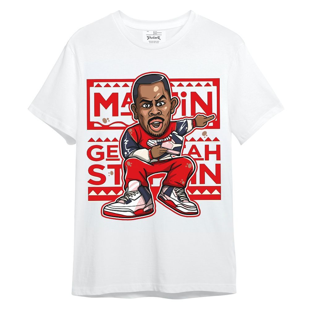 Shirt To Match Low OG Howard University 1s - Get Tag Sneakers Steppin' Graphic Unisex Shirt