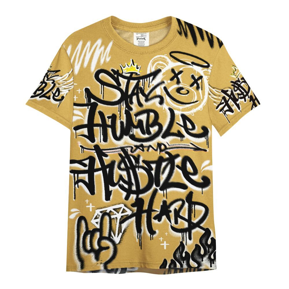 Shirt To Match Retro Light Ginger 14s - Humble Drip Streetwear Graffity All Over Print