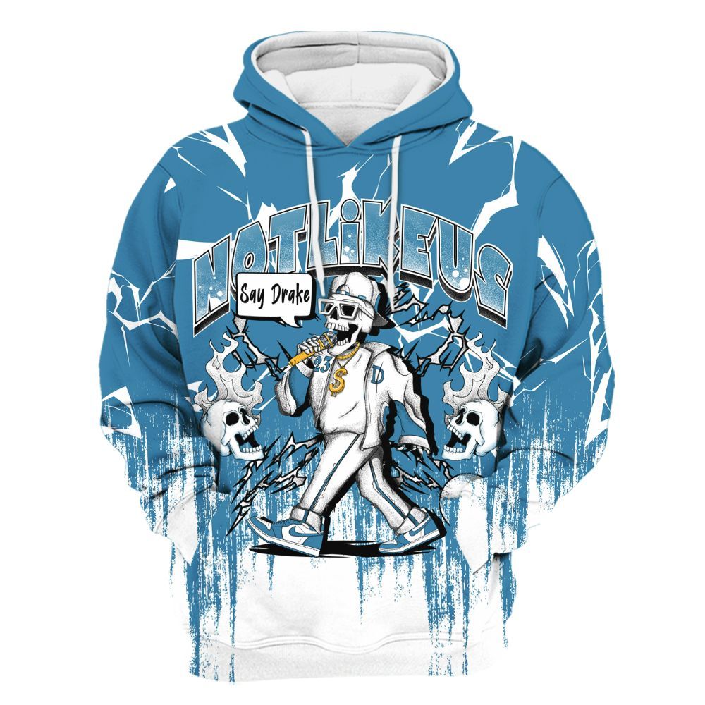 Hoodie To Match High OG UNC Reimagined 1s - Don't Like Us All Over Print