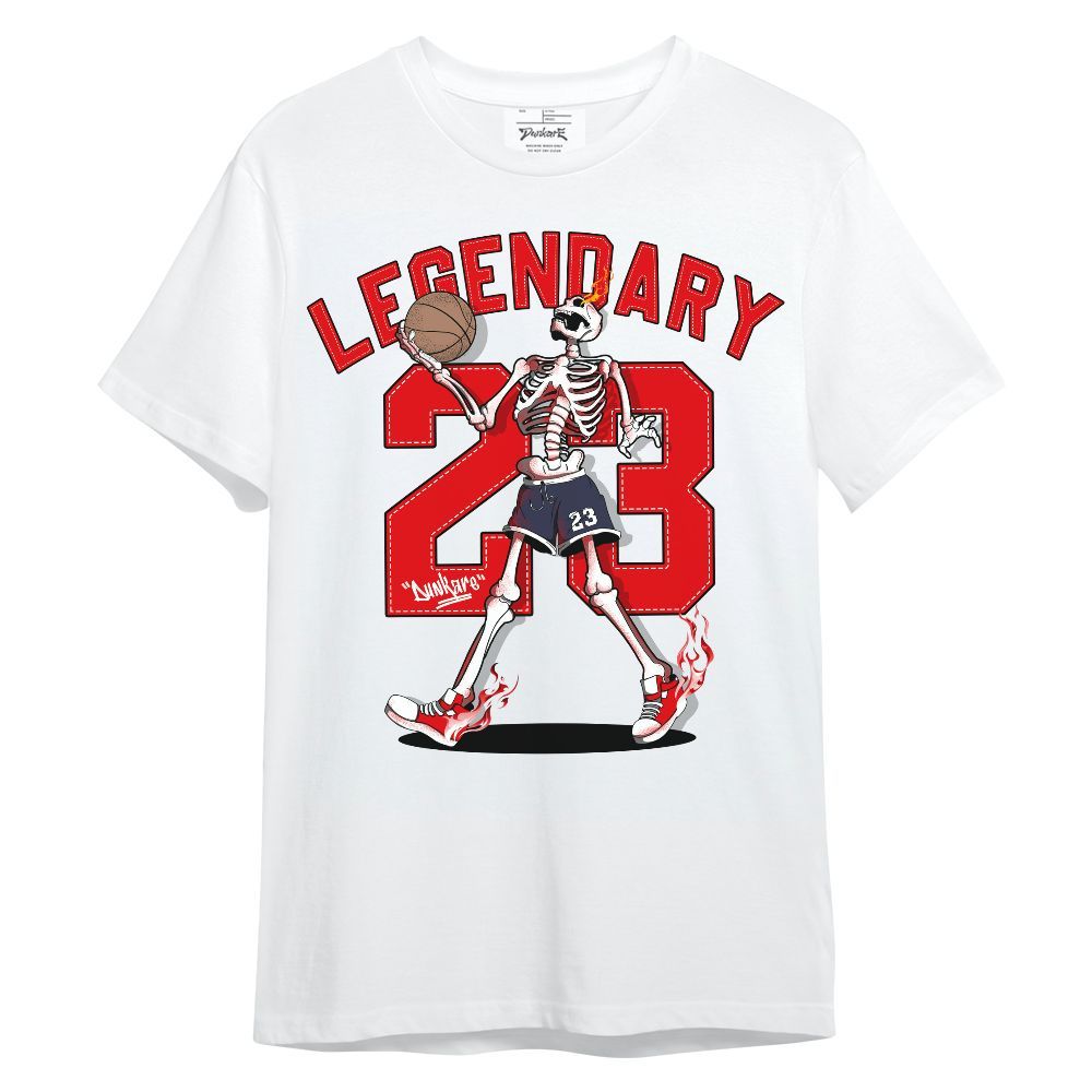 Shirt To Match Low OG Howard Bison 1s - 23 Skeleton G.O.A.T Unisex Shirt