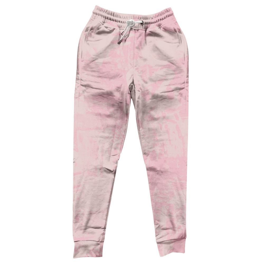 Sweatpant To Match Dunk Low KD 17 Aunt Pearl - Heart Grunge All Over Print