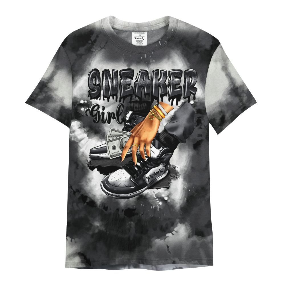 Shirt To Match Fear 4s - SNEAKER Girl Money Drip Tie Dye All Over Print