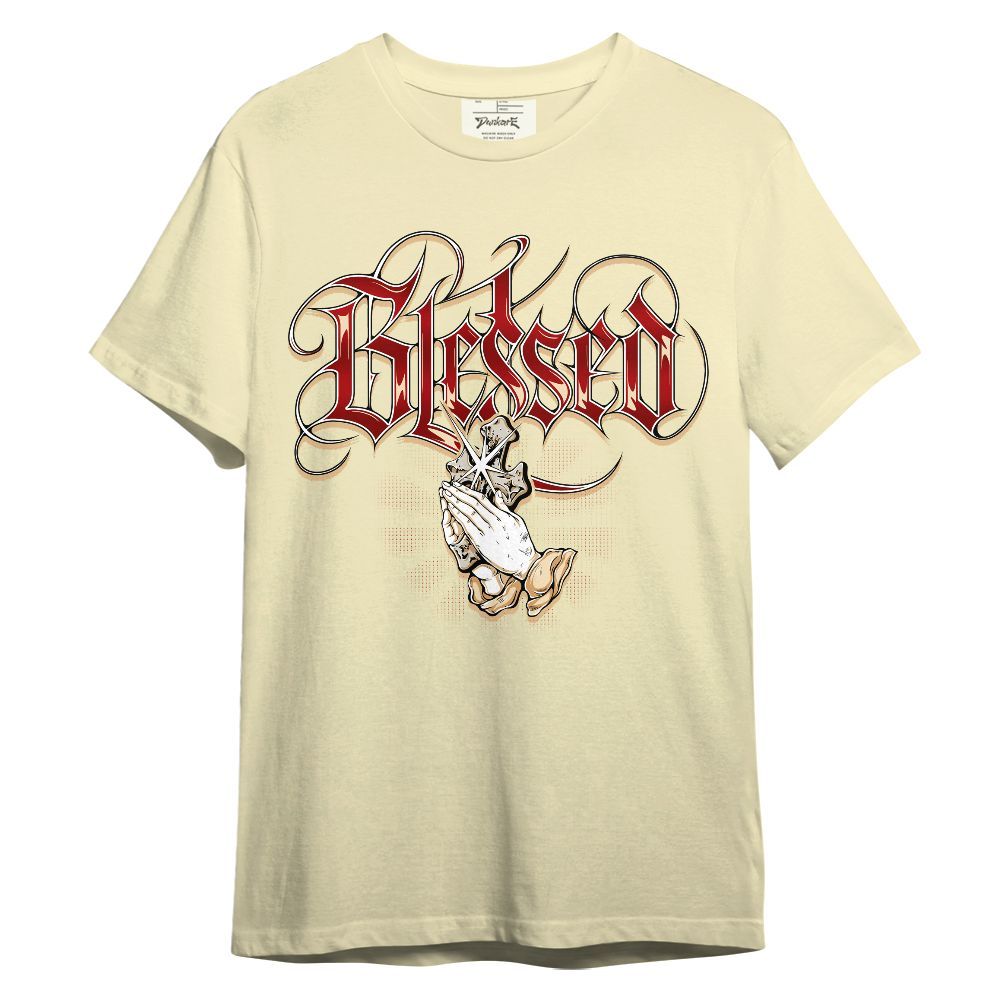 Shirt To Match Dunk Low Strawberry Waffle - God Blessed Graphic