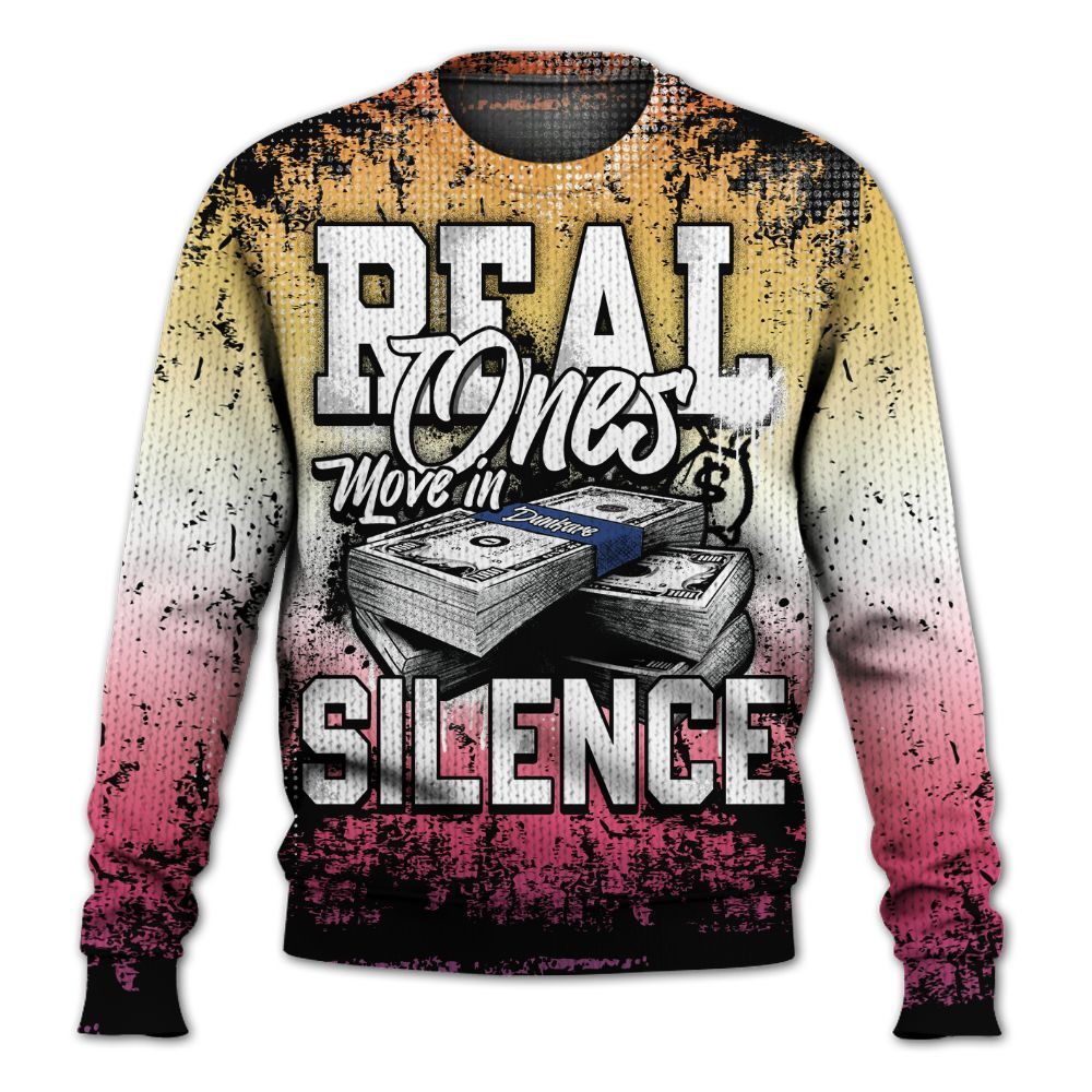 Knitted Sweater To Match Air Griffey Max Los Angeles 1s - Move In Silence Money Street Retro