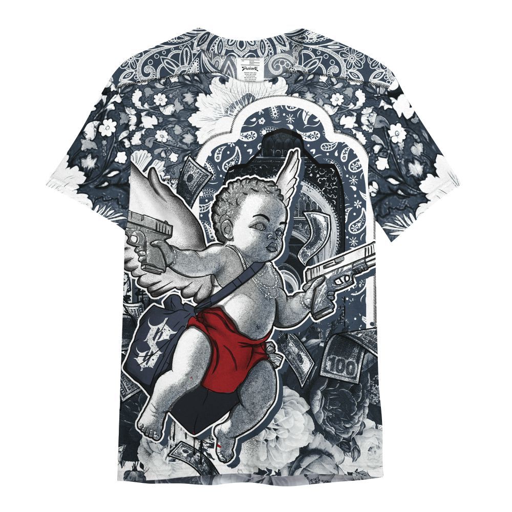 Shirt To Match Retro Olympic 6s - Angel Money Bag All Over Print