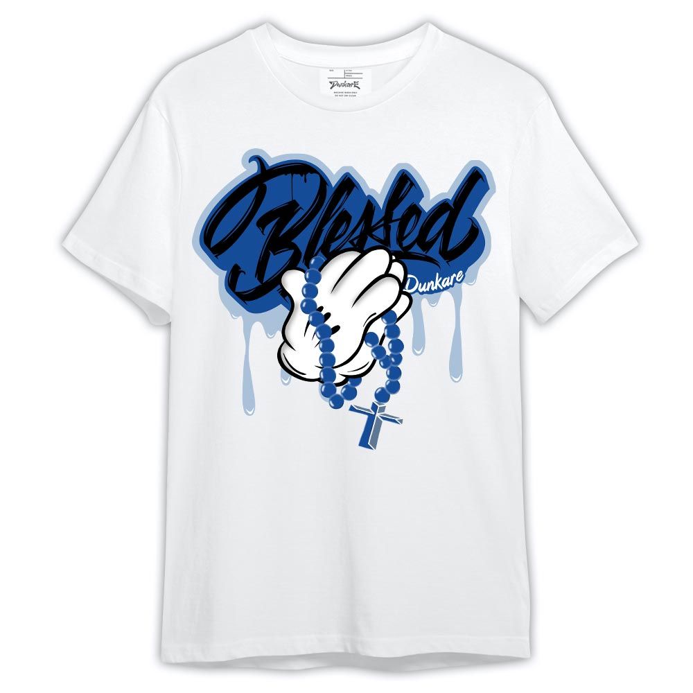 Shirt To Match Low Space Royal 11s - God Blessed Drip Shirt Outfit