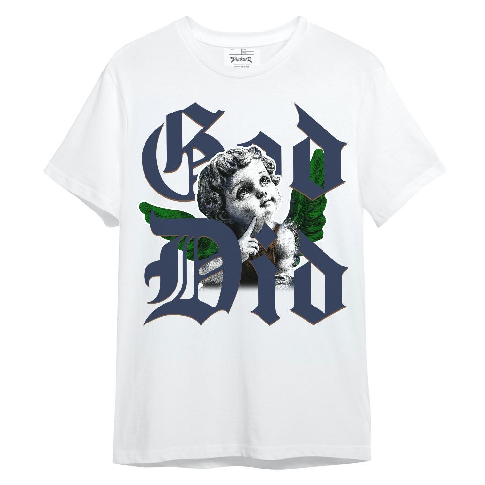 Shirt To Match Midnight Navy 13s - God Did Angel Unisex Shirt