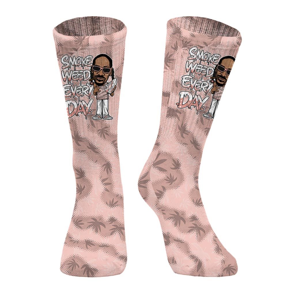 Sock To Match Low Legend Pink 11s - Smoking Every Day Graphic Weeding Art